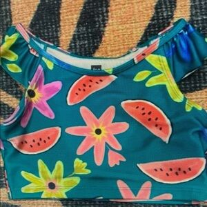 Floral Watermelon Kids Pajamas